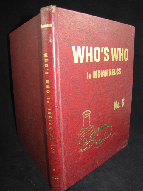 Item B-07: Who’s Who in Indian Relics # 5 FIRST EDITION